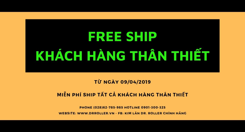 Miễn Phí Ship Cho Tất Cả Khách Hàng Thân Thiết