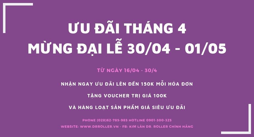 Khuyến mãi T4 mừng Đại Lễ 30/4 và 1/5