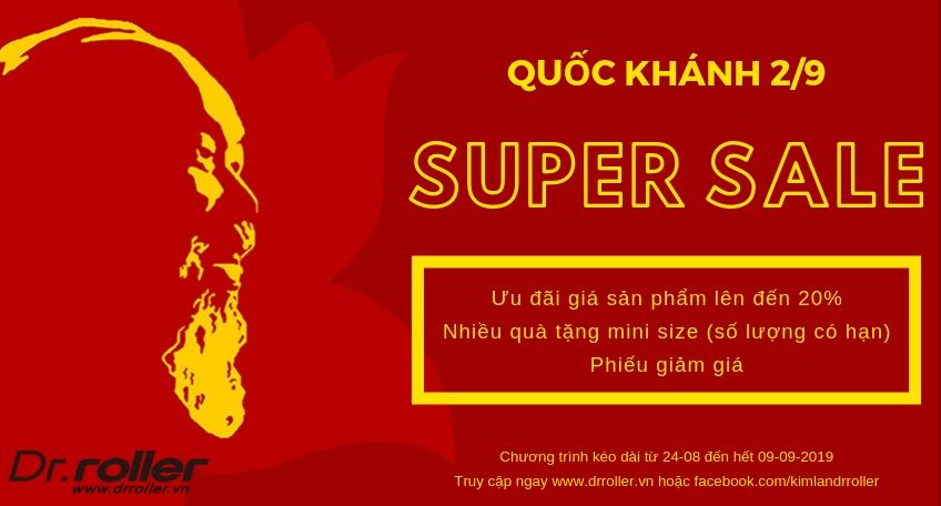 Super Sale Mừng Quốc Khánh 2/9
