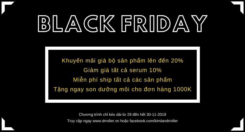 Tưng Bừng Khuyến Mãi Black Friday 2019