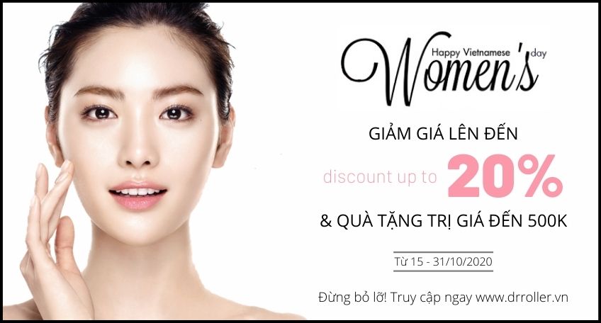 Khuyến Mãi Cùng Quà Tặng Ngày Phụ Nữ Việt Nam 20/10 Tôn Vinh Phái Đẹp