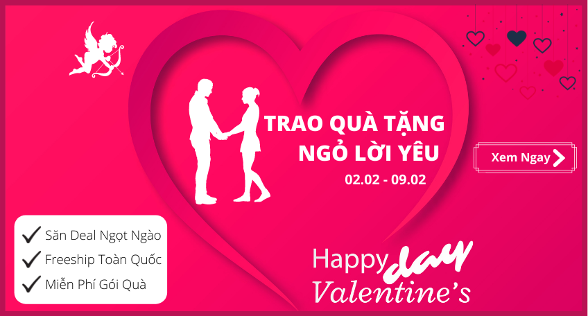 Trao Quà Tặng Gửi Lời Yêu Mùa Valentine