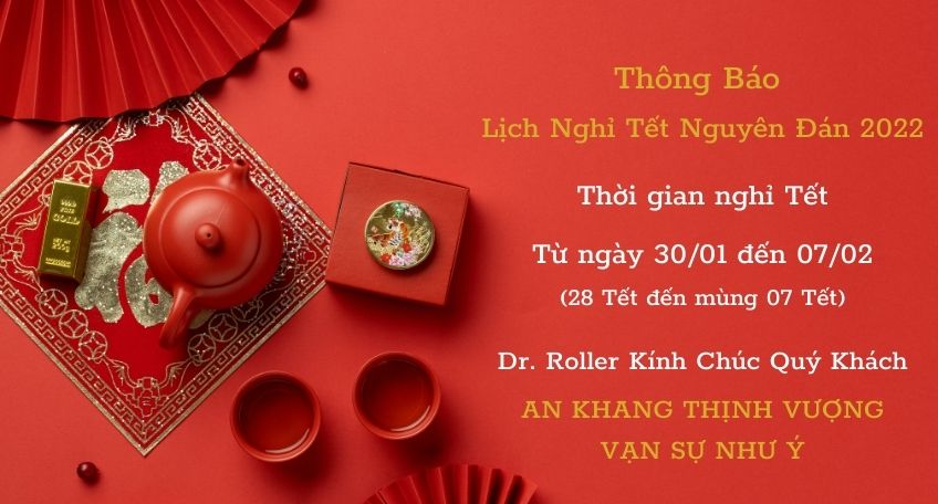 Thông Báo Lịch Nghỉ Tết Nguyên Đán 2022