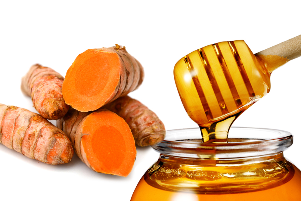 Nghệ tươi mật ong tị sẹo lõm