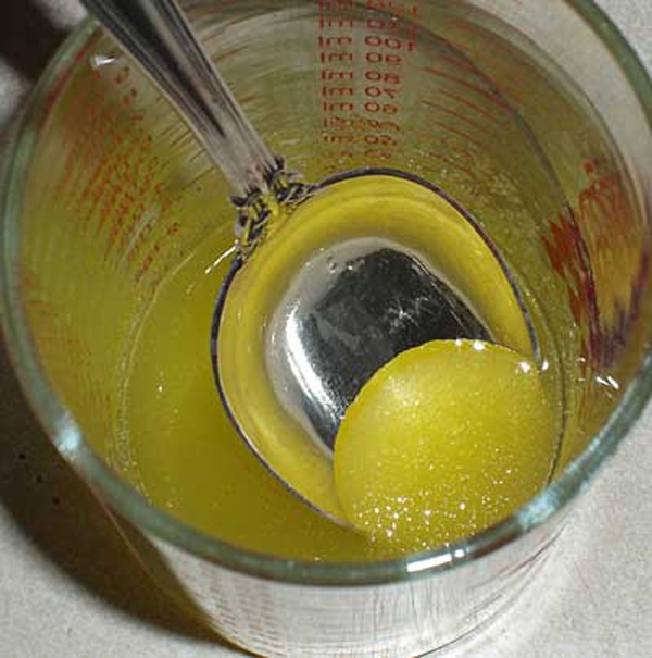 Trộn đều như keo dán