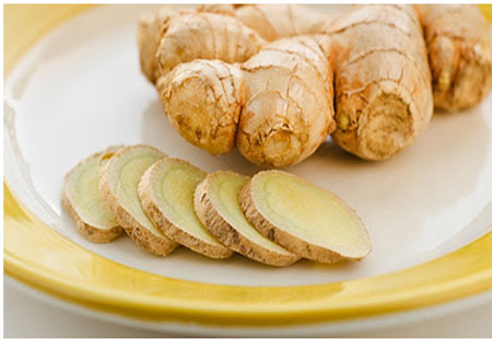 gừng trị sẹo thâm