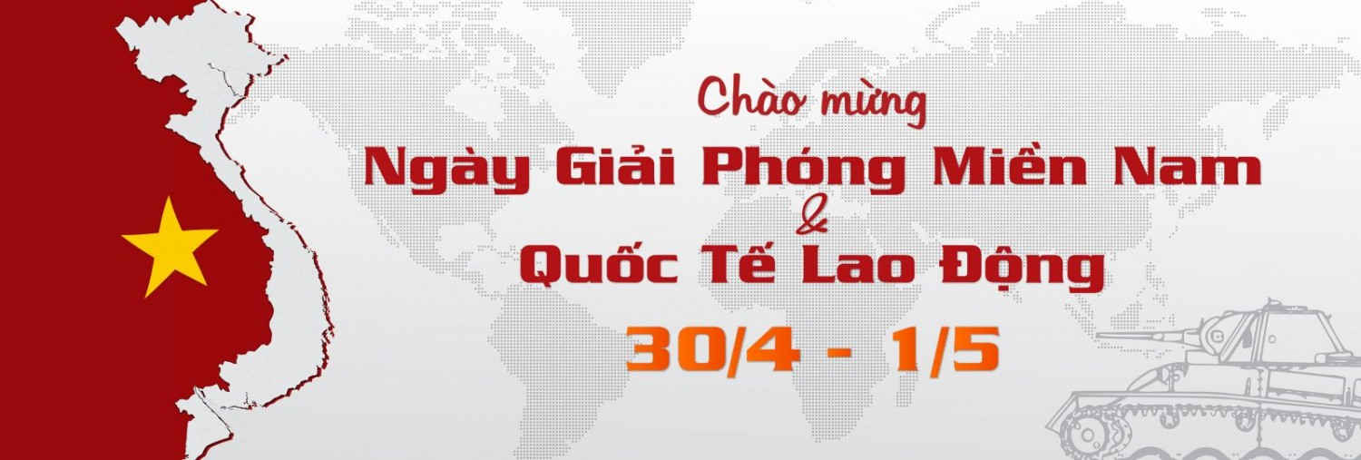 Thông báo lịch nghỉ Lễ 30/4 - 1/5/2017