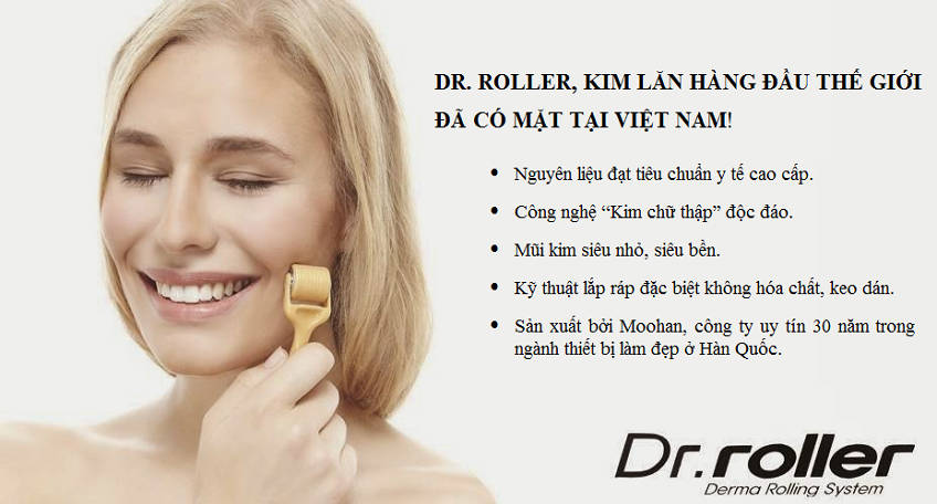 Kim lăn Dr. Roller hàng đầu thế giới đã có mặt tại Việt Nam