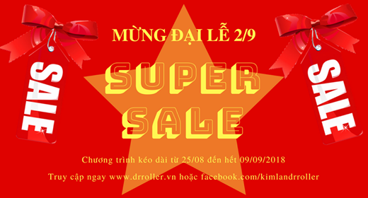 SUPER SALE Mừng đại lễ 2/9